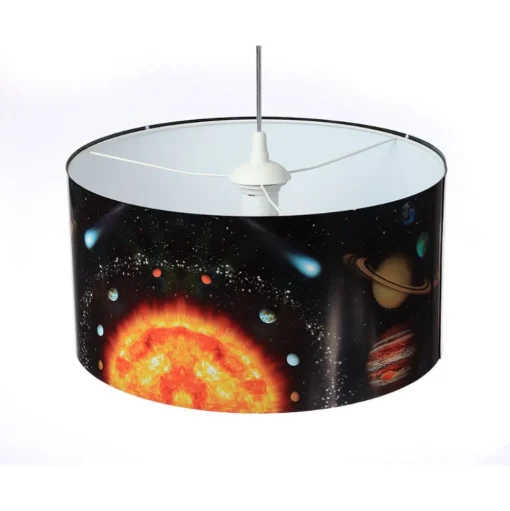 Kinderkamer hanglamp Space