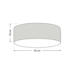 Kinderkamer plafondlamp Mathilde, Ø 50 cm