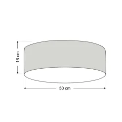 Kinderkamer plafondlamp Mathilde, Ø 50 cm