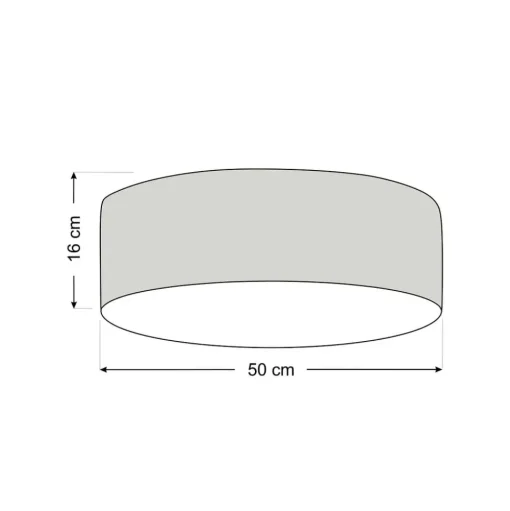 Kinderkamer plafondlamp Mathilde, Ø 50 cm