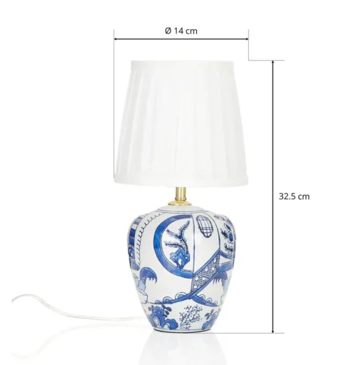 Klassieke tafellamp Göteborg 32,5 cm