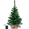 Kleine LED boom Toppy in jute zak