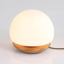 Kleine LED tafellamp Ancilla brons