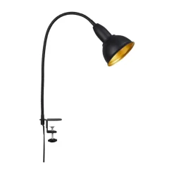 Klemlamp Hygge Comfort light Retro, zwart
