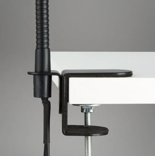 Klemlamp Hygge Comfort light Retro, zwart
