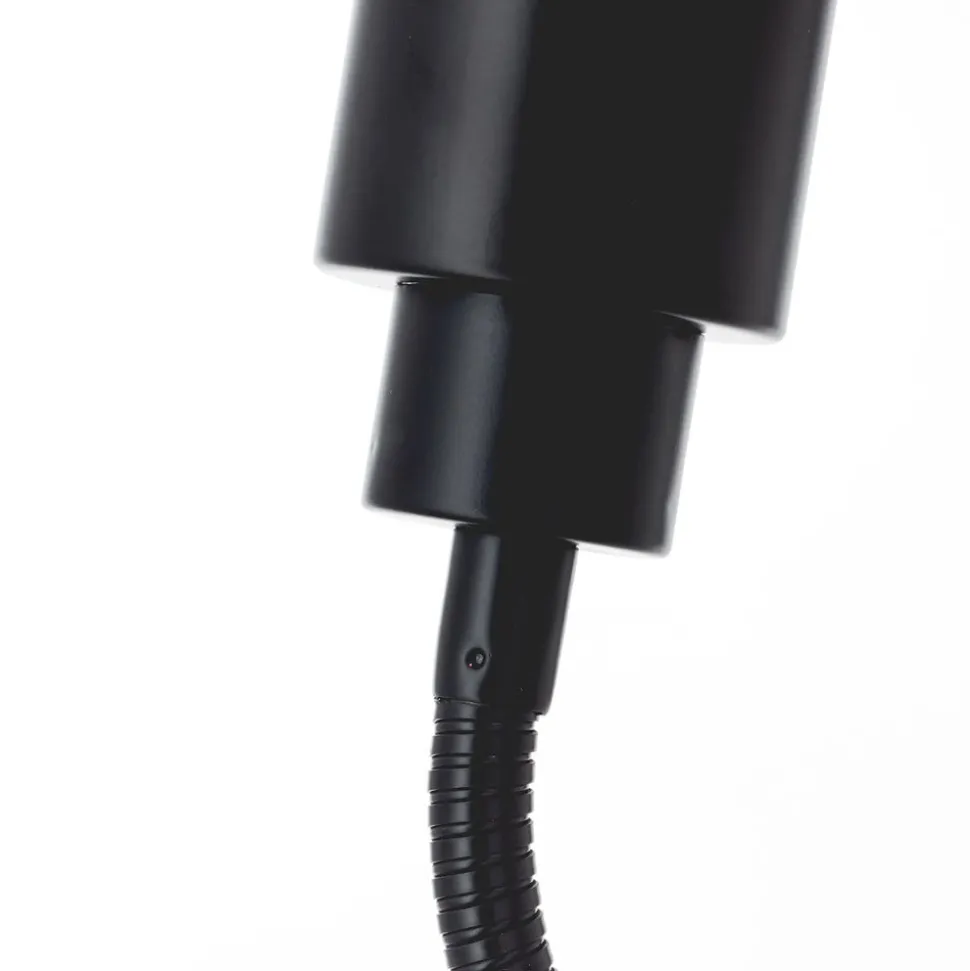 Klem-tafellamp Andres, flexibele hals, zwart