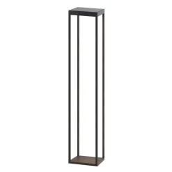 KLEWE LED lamp op zonne-energie RADIA MEGA, antraciet, 110 cm, aluminium IP65