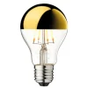 Kopspiegellamp Arbitrair E27 goud 3,5W 2700K dimbaar