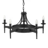 Kroonluchter Cartwheel II, 5-lamps