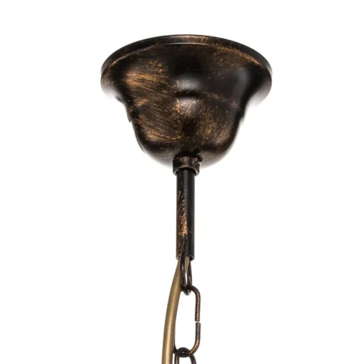 Kroonluchter Collana metaal 6-lamps brons