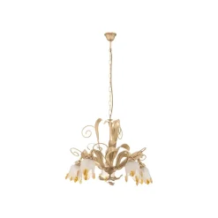 Kroonluchter Elena in Florentijnse stijl, 5-lamps