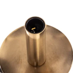 Kroonluchter Ferra, antiek messing, 5-lamps