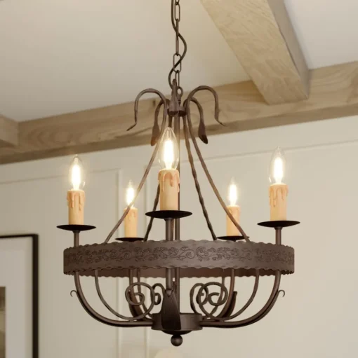 Kroonluchter Loara, 5-lamps