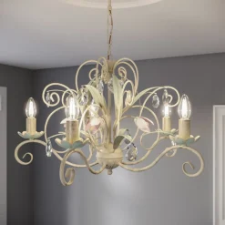 Kroonluchter Luce, 5-lamps