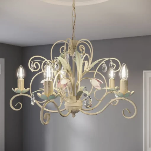 Kroonluchter Luce, 5-lamps