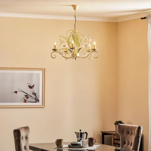 Kroonluchter Luce, 5-lamps