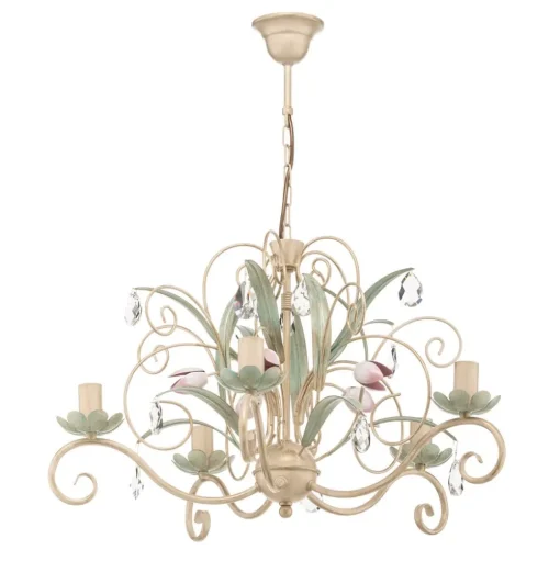Kroonluchter Luce, 5-lamps