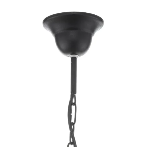 Kroonluchter Malbo 5-lamps in zwart