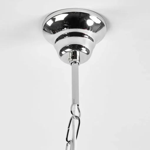 Kroonluchter Marie Therese, chroom, 5-lamps