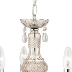 Kroonluchter Marie Therese, bruin, 5-lamps