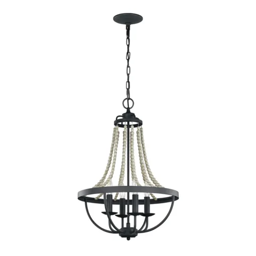 Kroonluchter Nori, 4-lamps