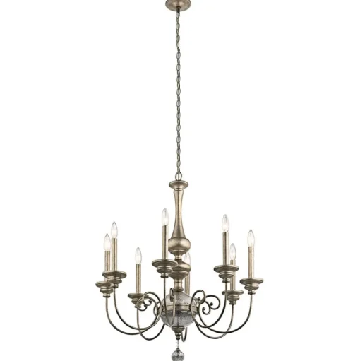 Kroonluchter Rosalie 8-lamps.