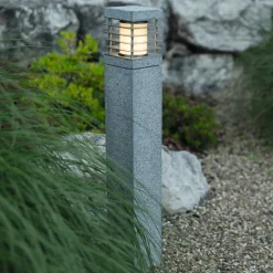 La Mer - padverlichting van echt graniet