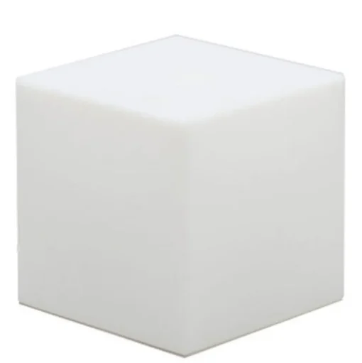 Lamp op zonne-energie Cuby kubus, hoogte 32 cm