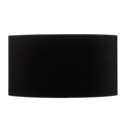 Lampenkap Alba, Ø 45 cm, E27, zwart/goud