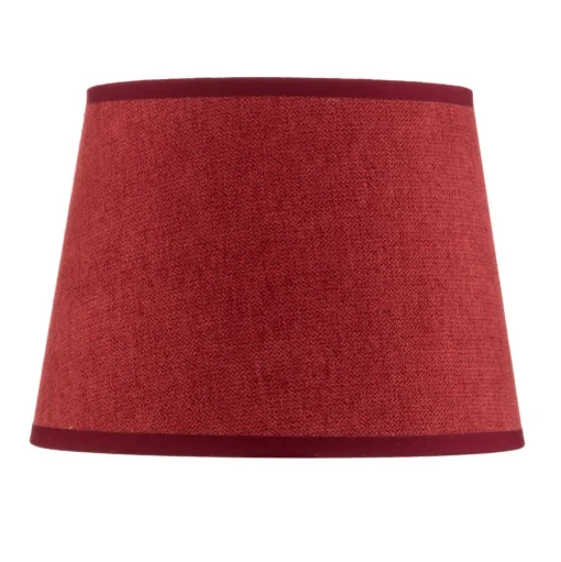 Lampenkap Classic S, geweven, rood