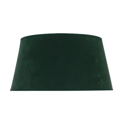 Lampenkap Cone hoogte 22,5 cm, donkergroen/goud