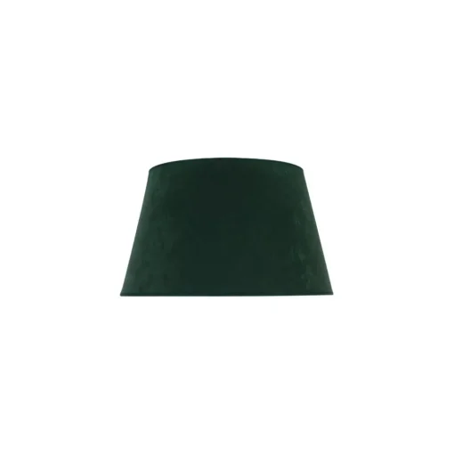 Lampenkap Cone hoogte 18 cm, donkergroen/goud