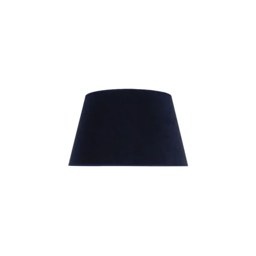 Lampenkap Cone hoogte 18 cm, donkerblauw/goud