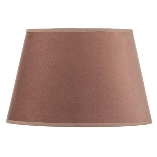 Lampenkap Cone hoogte 18 cm, roze/goud