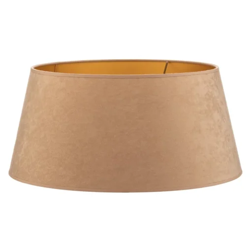 Lampenkap Cone hoogte 25,5 cm, beige/goud