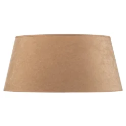 Lampenkap Cone hoogte 25,5 cm, beige/goud