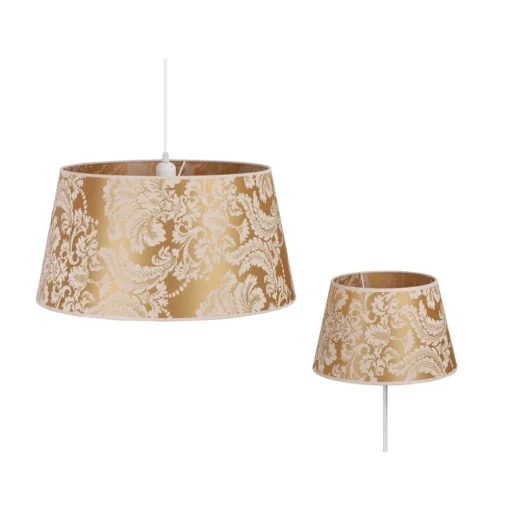 Lampenkap Cone hoogte 25,5 cm, goud