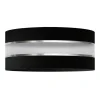 Lampenkap Helen E27 Ø25/hoogte15cm zwart/zilver