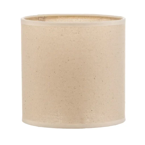 Lampenkap Roller, beige, Ø 15 cm, hoogte 15 cm