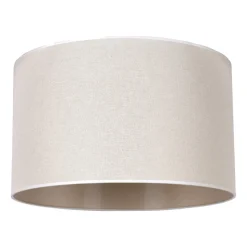 Lampenkap Roller, beige, Ø 50 cm, hoogte 30 cm