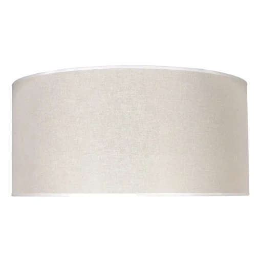 Lampenkap Roller, beige, Ø 50 cm, hoogte 24 cm