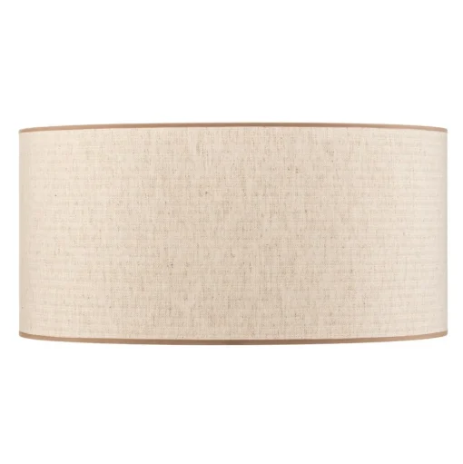 Lampenkap Roller, ecru, jute, Ø 50 cm, hoogte 24 cm