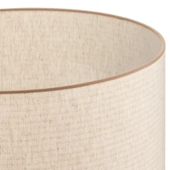 Lampenkap Roller, ecru, jute, Ø 50 cm, hoogte 24 cm