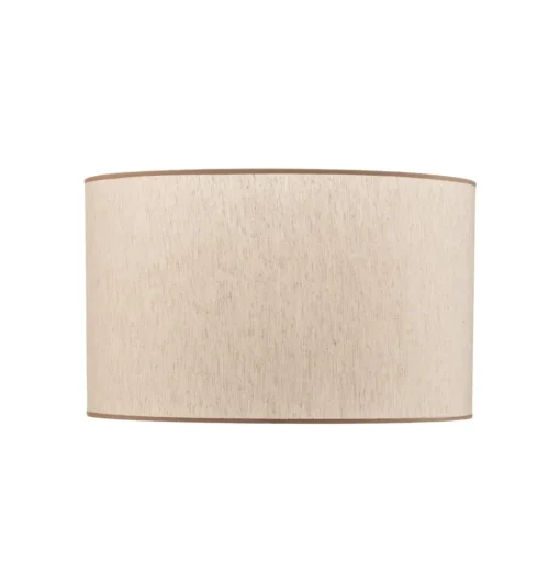 Lampenkap Roller ecru/beige Ø 50 cm hoogte 30 cm