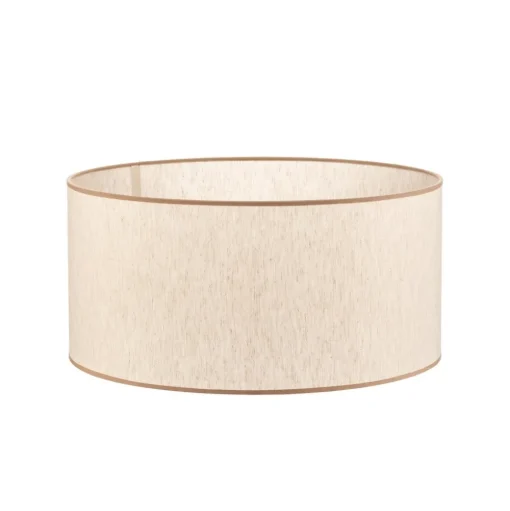 Lampenkap Roller ecru/beige Ø 50 cm hoogte 24 cm