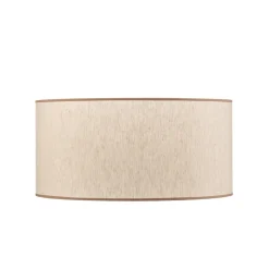 Lampenkap Roller ecru/beige Ø 50 cm hoogte 24 cm
