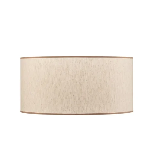 Lampenkap Roller ecru/beige Ø 50 cm hoogte 24 cm