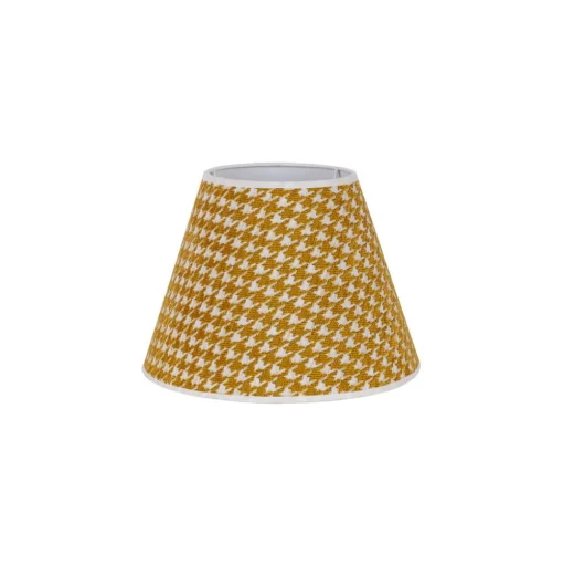 Lampenkap Sofia 21 cm, haasjesmotief geel