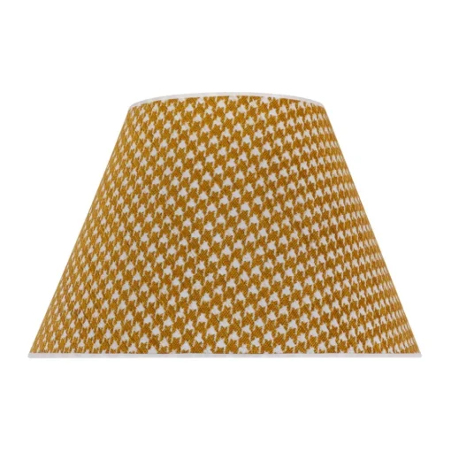 Lampenkap Sofia 31 cm, haasjesmotief geel