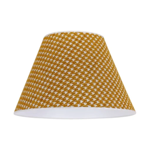 Lampenkap Sofia 31 cm, haasjesmotief geel